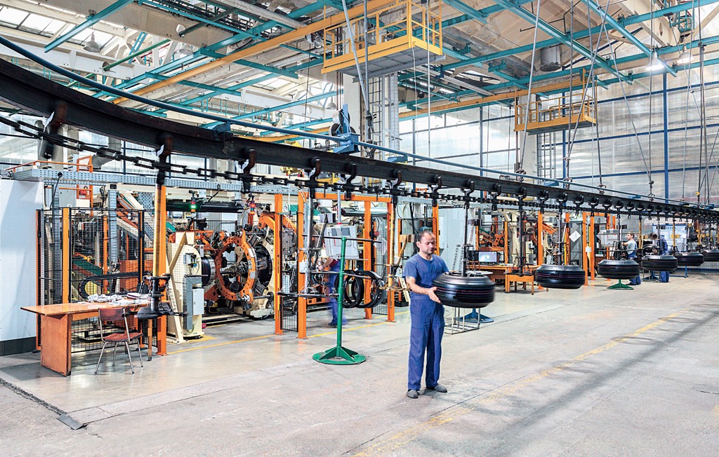 Rosava tire plant put up for auction