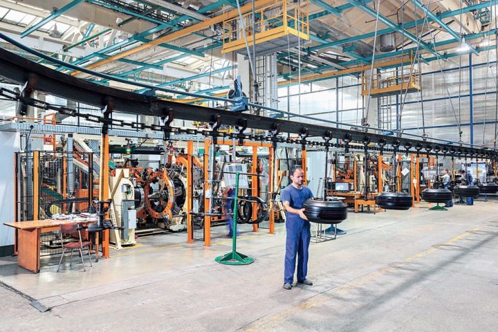 Rosava tire plant put up for auction