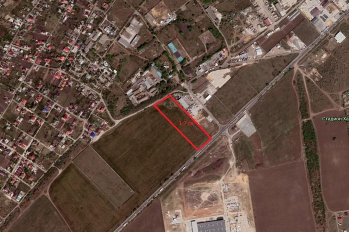 Земельна ділянка 1,7 га на фасаді Окружної дороги м. Одеси