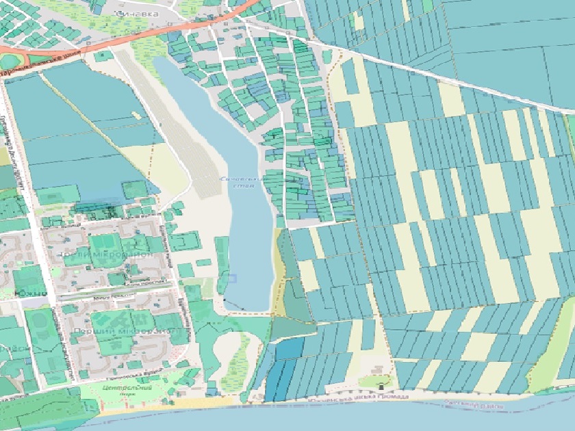 Land plot of 44 hectares near the oil terminal (Yuzhne)