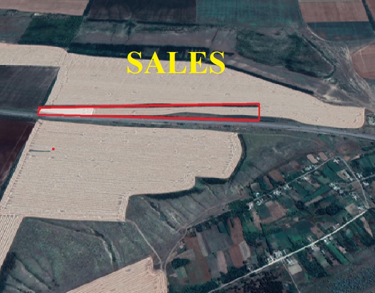 Land plot 7.45 ha on the facade of the Kyiv-Odessa highway 